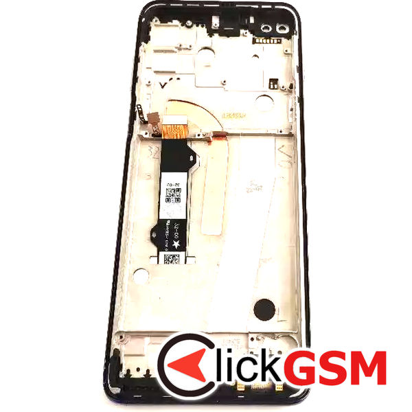 Piesa Piesa Display Cu Touchscreen Si Rama Negru Motorola Moto G100 31n3