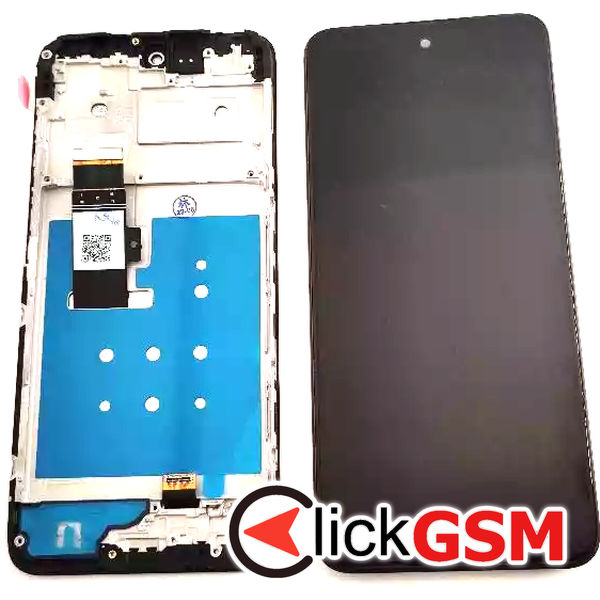 Piesa Display Cu Touchscreen Si Rama Negru Motorola Moto G13 31k2