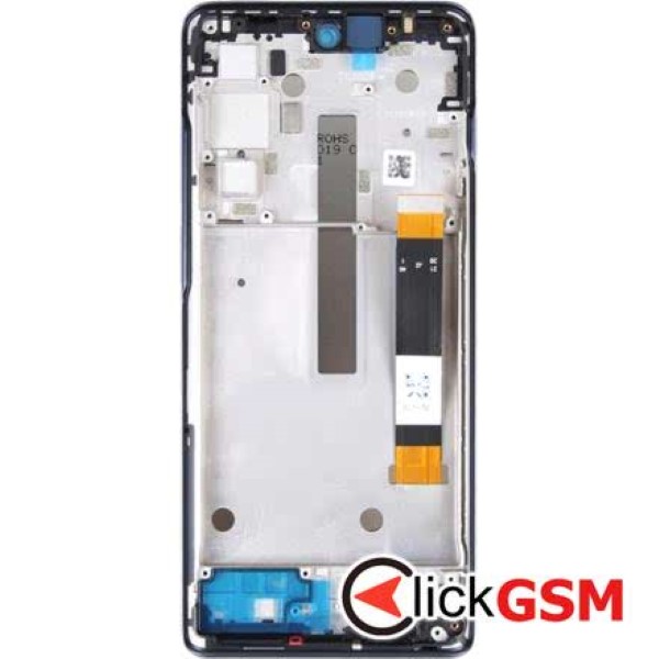 Piesa Display Cu Touchscreen Si Rama Negru Motorola Moto G200 5g 1svz