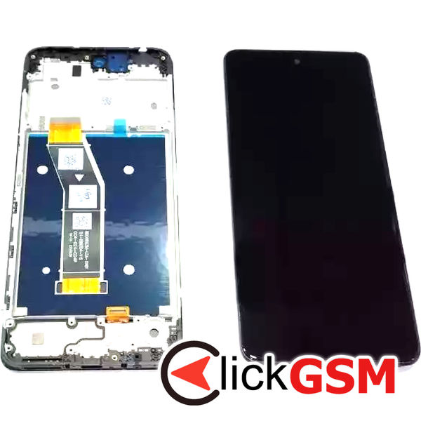 Piesa Piesa Display Cu Touchscreen Si Rama Negru Motorola Moto G24 3fzb