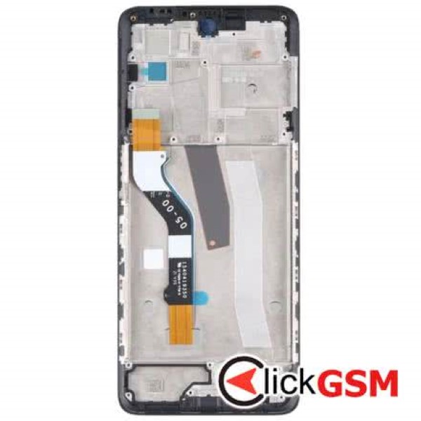 Piesa Piesa Display Cu Touchscreen Si Rama Negru Motorola Moto G51 5g 2vm0