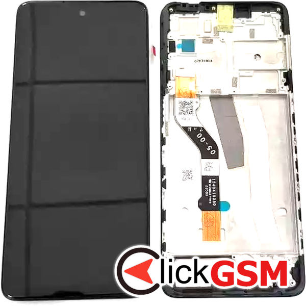 Piesa Piesa Display Cu Touchscreen Si Rama Negru Motorola Moto G51 5g 31ks