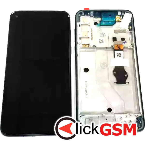 Piesa Display Cu Touchscreen Si Rama Negru Motorola Moto G8 Power 31m5