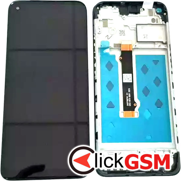 Piesa Display Cu Touchscreen Si Rama Negru Motorola Moto G9 Power 31jt