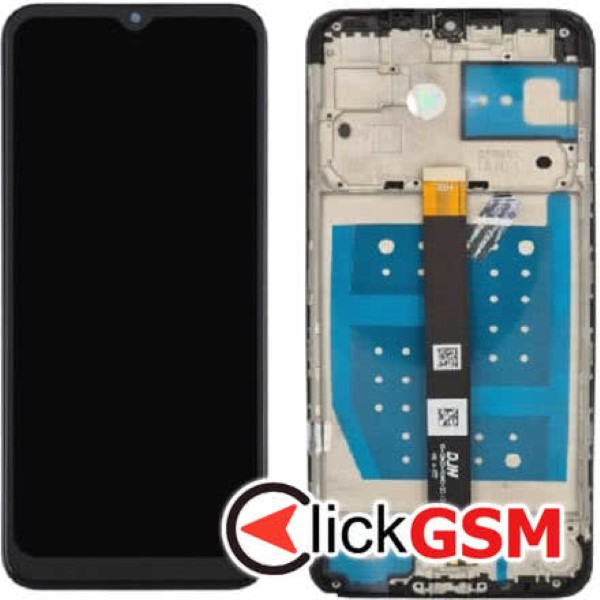 Piesa Display Cu Touchscreen Si Rama Negru Motorola One Fusion 3ckr