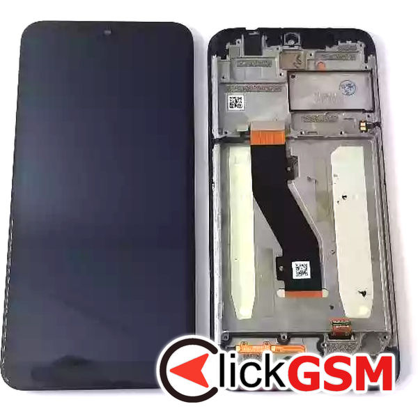 Piesa Display Cu Touchscreen Si Rama Negru Nokia 3.2 21e1