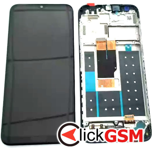 Piesa Display Cu Touchscreen Si Rama Negru Nokia G10 237t