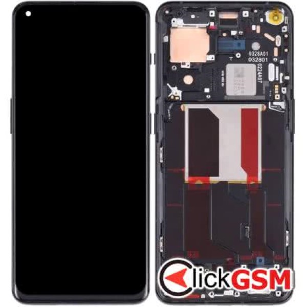 Piesa Display Cu Touchscreen Si Rama Negru Oneplus 10 Pro 1mw1