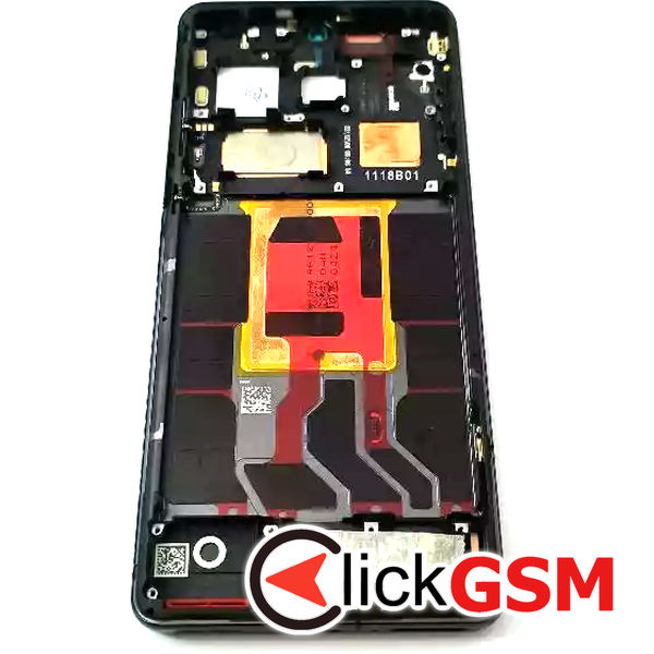 Piesa Piesa Display Cu Touchscreen Si Rama Negru Oneplus 12 1870