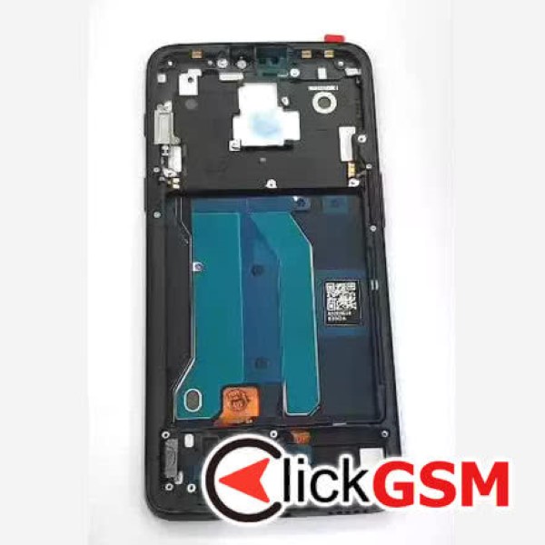 Piesa Display Cu Touchscreen Si Rama Negru Oneplus 6 3bhm