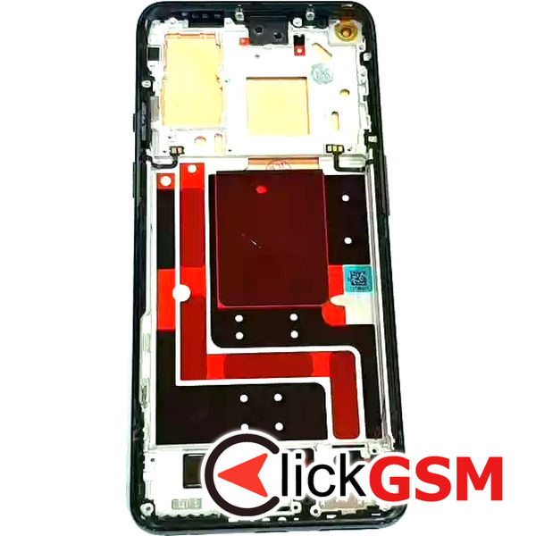 Piesa Display Cu Touchscreen Si Rama Negru Oneplus 9 24tn