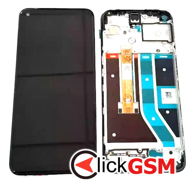 Piesa Display Cu Touchscreen Si Rama Negru Oneplus Nord N100 2fb7