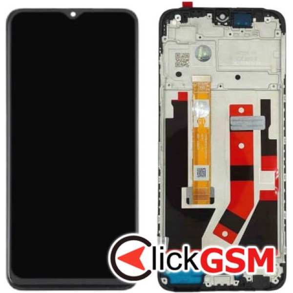 Piesa Display Cu Touchscreen Si Rama Negru Oppo A38 3fx8