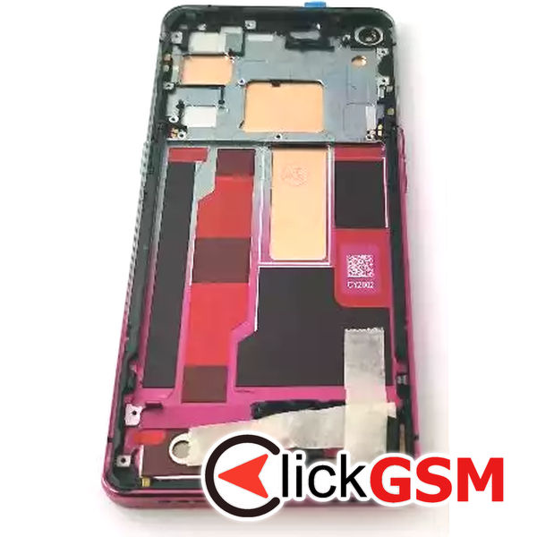 Piesa Display Cu Touchscreen Si Rama Negru Oppo Find X2 Neo 41xf