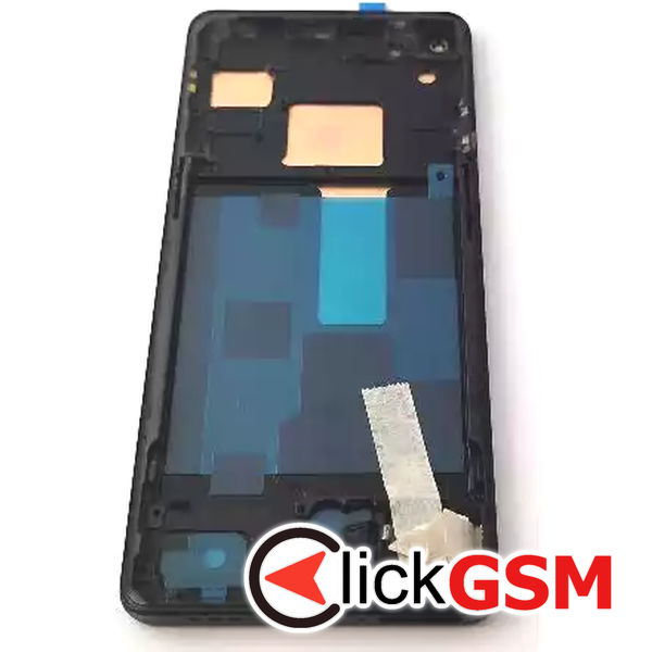 Piesa Display Cu Touchscreen Si Rama Negru Oppo Find X2 Neo 41xh