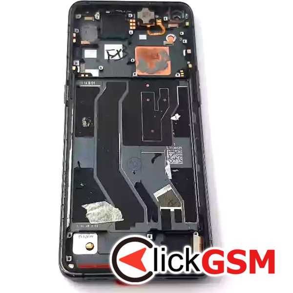 Piesa Display Cu Touchscreen Si Rama Negru Oppo Find X3 Pro 34m2