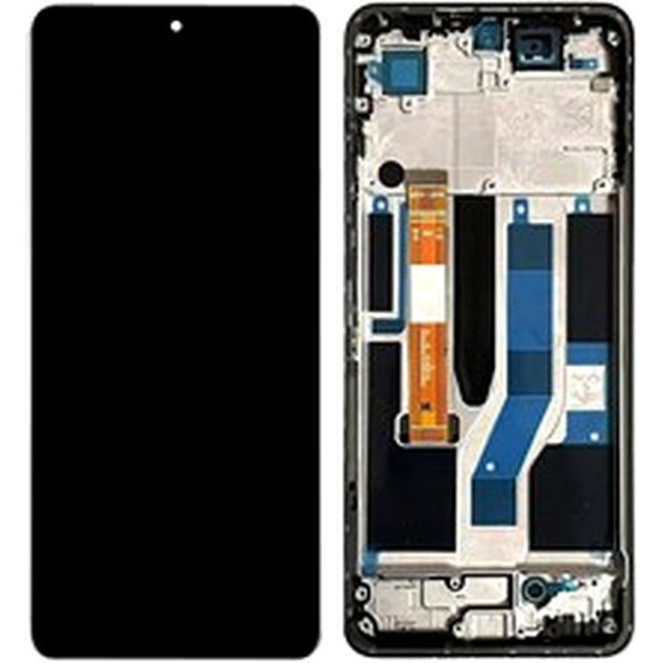 Realme 10 Pro · For Realme 10 Pro 5G Grade S LCD Screen and Digitizer Assembly + Frame (Without Logo) - Black