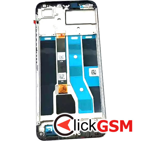 Piesa Display Cu Touchscreen Si Rama Negru Realme C53 3bgn