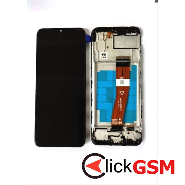 Piesa Piesa Display Cu Touchscreen Si Rama Negru Samsung Galaxy A03 2df7