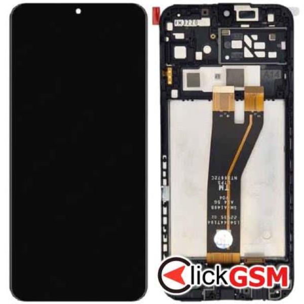 Piesa Display Cu Touchscreen Si Rama Negru Samsung Galaxy A14 335k