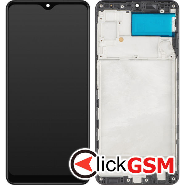 Piesa Display Cu Touchscreen Si Rama Negru Samsung Galaxy A22 4hyt