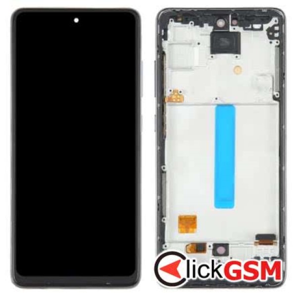 Piesa Display Cu Touchscreen Si Rama Negru Samsung Galaxy A52s 5g 2wn1