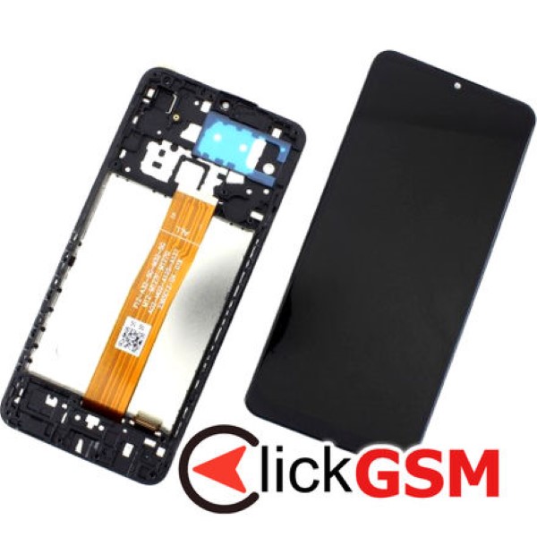 Piesa Piesa Display Cu Touchscreen Si Rama Negru Samsung Galaxy M02 2gjh