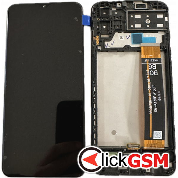 Piesa Piesa Display Cu Touchscreen Si Rama Negru Samsung Galaxy M13 32cw