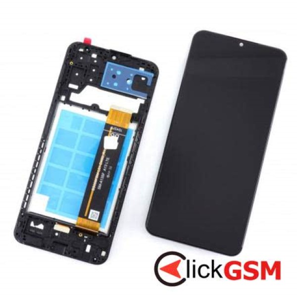 Piesa Piesa Display Cu Touchscreen Si Rama Negru Samsung Galaxy M13 3ani