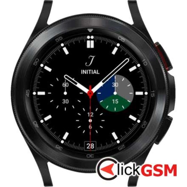 Piesa Display Cu Touchscreen Si Rama Negru Samsung Galaxy Watch 4 44mm 2tpm