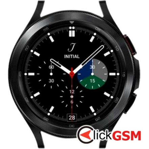 Piesa Display Cu Touchscreen Si Rama Negru Samsung Galaxy Watch 4 44mm 2tpx