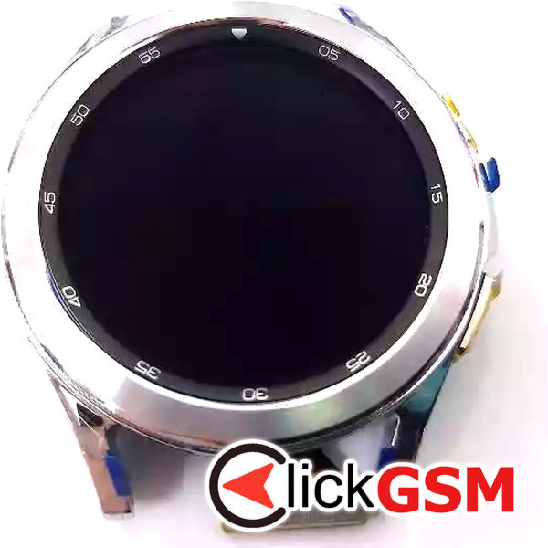 Piesa Display Cu Touchscreen Si Rama Negru Samsung Galaxy Watch 4 Classic 42mm 2ja7