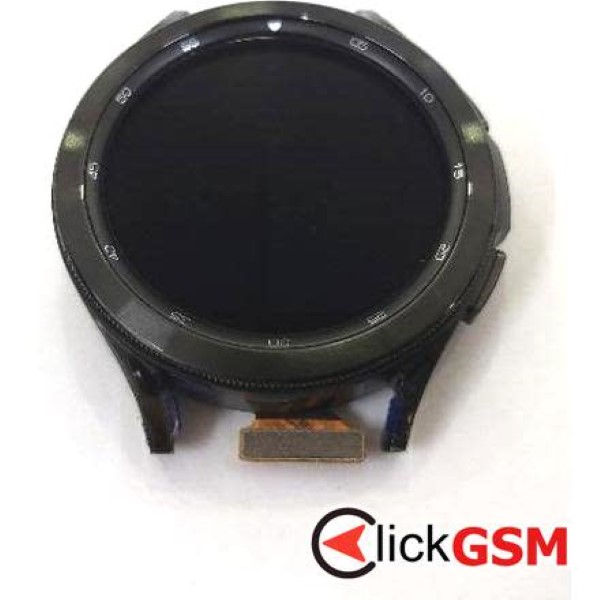 Piesa Display Cu Touchscreen Si Rama Negru Samsung Galaxy Watch 4 Classic 46mm 2ja5