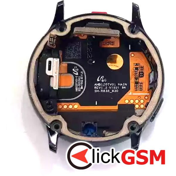 Piesa Display Cu Touchscreen Si Rama Negru Samsung Galaxy Watch Active 2 40mm 2ja1