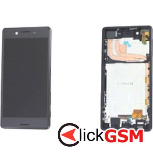 Piesa Display Cu Touchscreen Si Rama Negru Sony Xperia X Performance 36m1