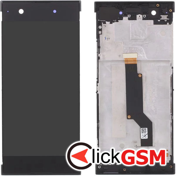 Piesa Display Cu Touchscreen Si Rama Negru Sony Xperia Xa1 4v4j