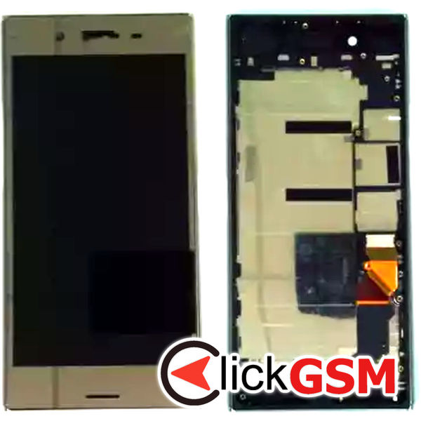 Piesa Display Cu Touchscreen Si Rama Negru Sony Xperia Xz Premium 36sk