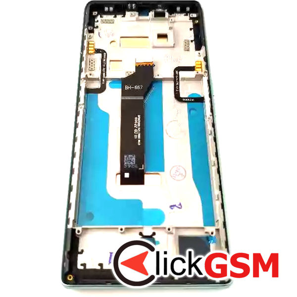 Piesa Piesa Display Cu Touchscreen Si Rama Negru Verde Cubot X90 448k