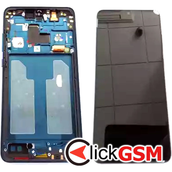 Piesa Display Cu Touchscreen Si Rama Negru Verde Huawei Mate 20 11sv