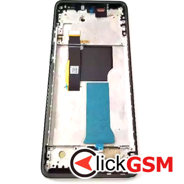 Piesa Display Cu Touchscreen Si Rama Negru Verde Motorola Edge 40 Neo 4mf0