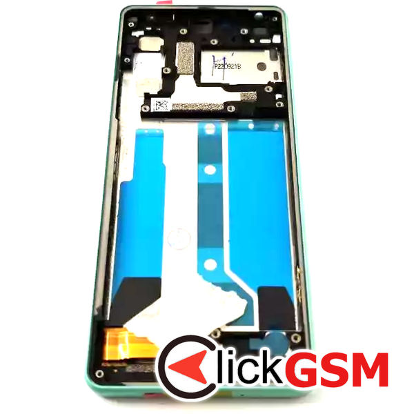 Piesa Piesa Display Cu Touchscreen Si Rama Negru Verde Sony Xperia 10 Iv Qxf