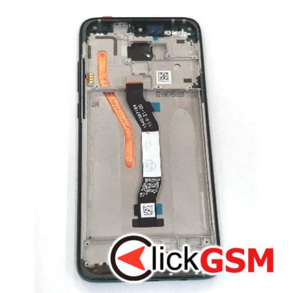 Piesa Display Cu Touchscreen Si Rama Negru Verde Xiaomi Redmi Note 8 Pro 3aef