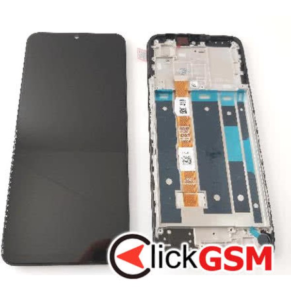 Piesa Display Cu Touchscreen Si Rama Negru Vivo Y17s 34yw