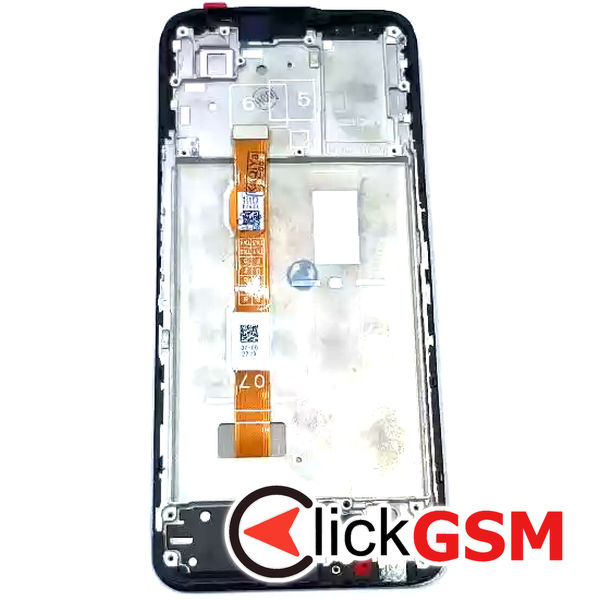 Piesa Display Cu Touchscreen Si Rama Negru Vivo Y35 32hn