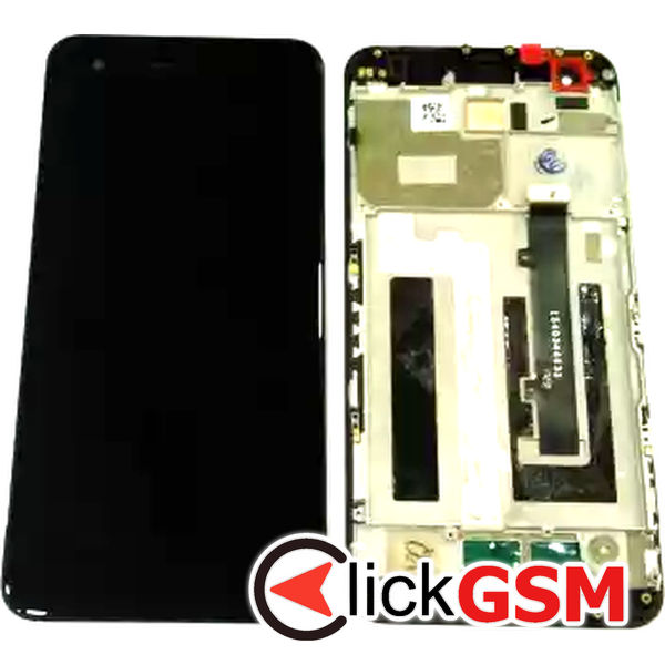 Piesa Piesa Display Cu Touchscreen Si Rama Negru Vodafone Smart V8 337v