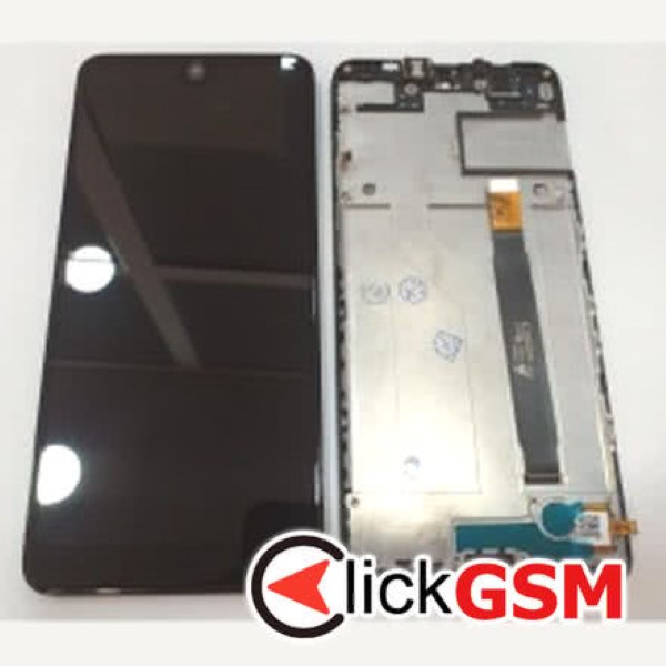 Piesa Display Cu Touchscreen Si Rama Negru Wiko View 2 37bl