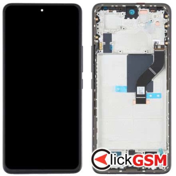 Piesa Display Cu Touchscreen Si Rama Negru Xiaomi 12 Lite 2uwt