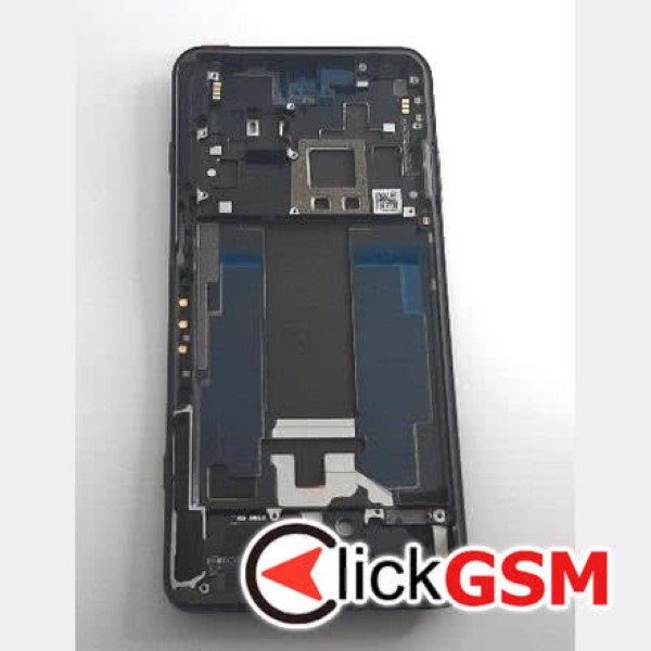 Piesa Display Cu Touchscreen Si Rama Negru Xiaomi Black Shark 5 37kz