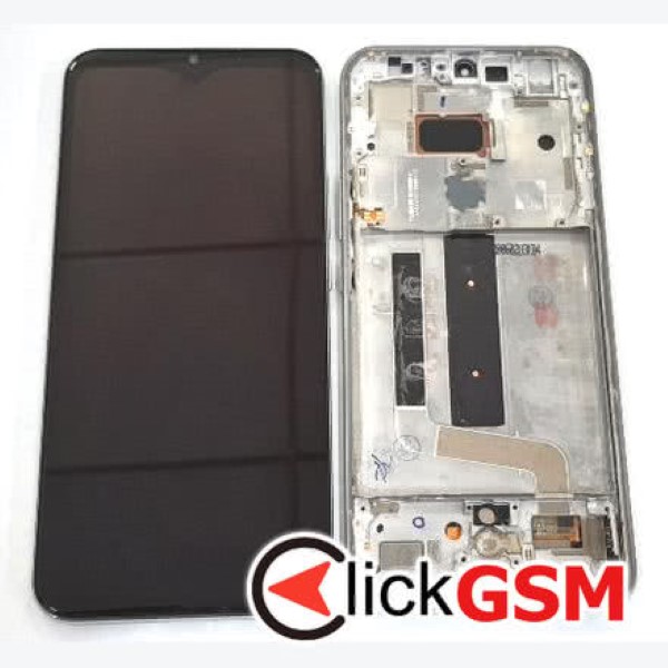 Piesa Display Cu Touchscreen Si Rama Negru Xiaomi Mi 10 Lite 5g 37ox