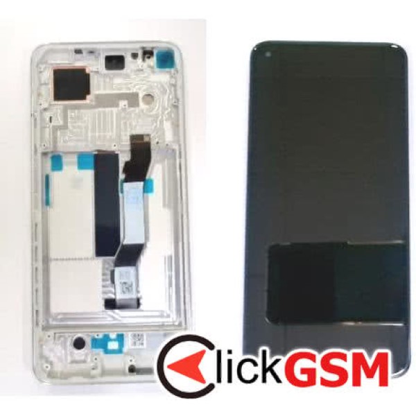 Piesa Display Cu Touchscreen Si Rama Negru Xiaomi Mi 10t 37r0